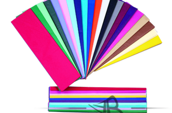 colored tissue paper