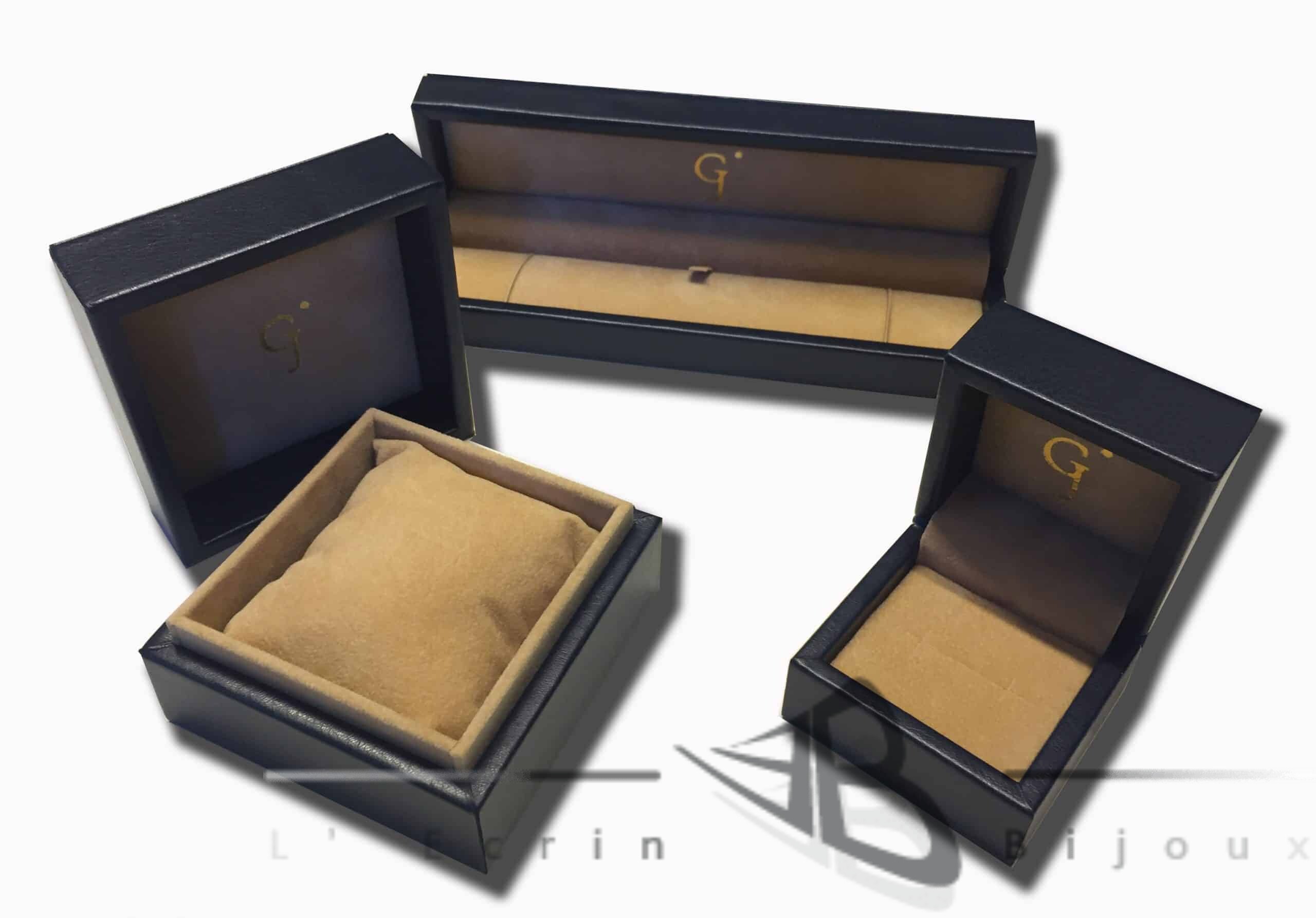 bespoke leather jewelry boxes