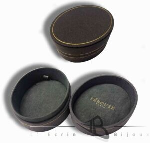 bespoke oval or round jewelry box