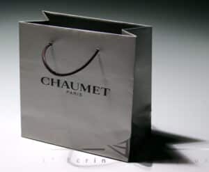 Manufacturer of bespoke paper bags for jewelery and fine jewelery